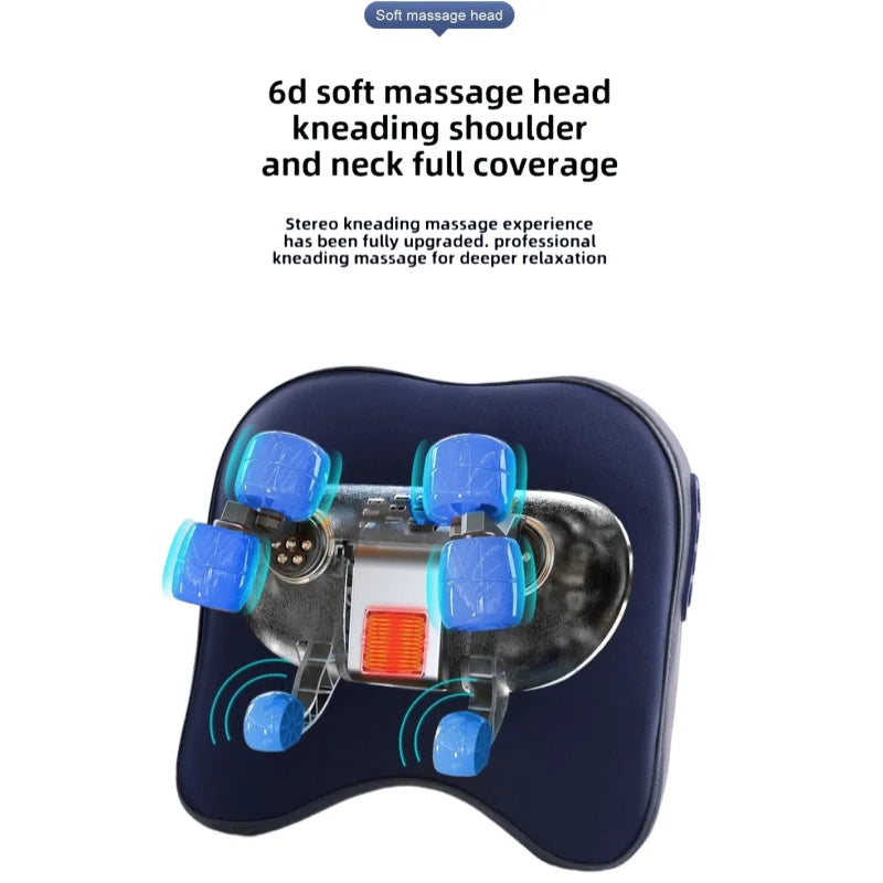 Rechargeable Heating Massage Pillow